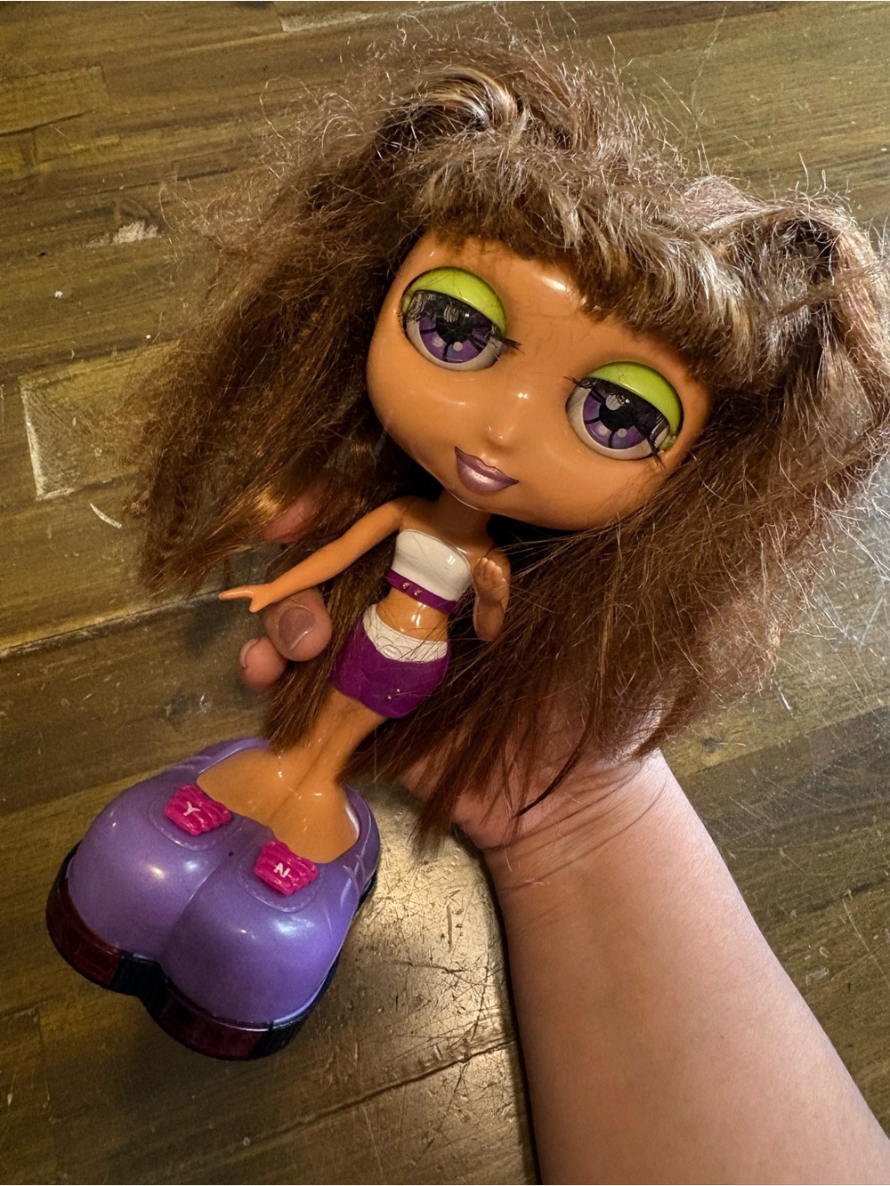 Vintage Bratz Diva Starz Nikki Talking Interactive Doll Mattel Y2K Blinking Eyes